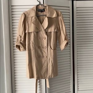 Linen Trench